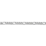 Silver chain on a white background