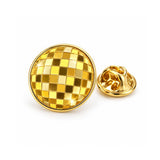 Gold Disco Pin