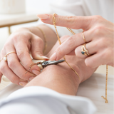 Permanent Jewelry Appointment at Apricot Lane