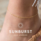 permanent jewelry anklet