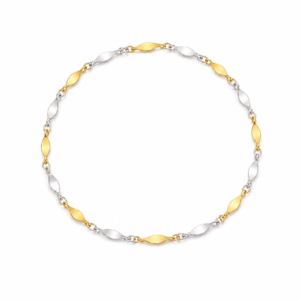 Viator - Mixed Metal - Infinity Bonding Bracelet